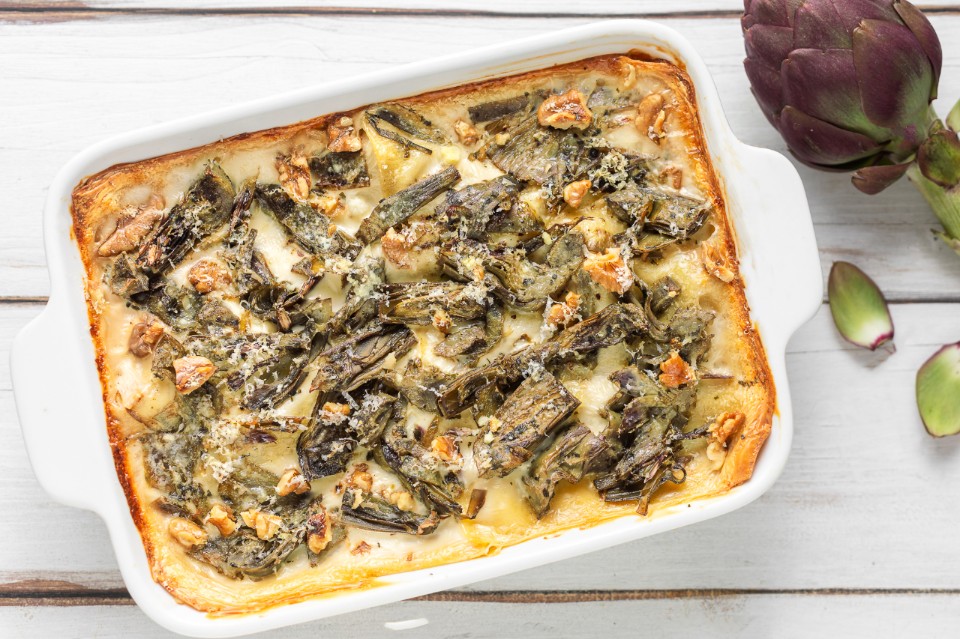 Lasagne ai carciofi Lasagne ai carciofi