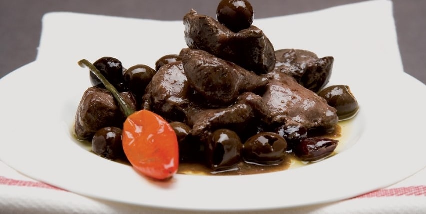 Cinghiale alle olive ricetta