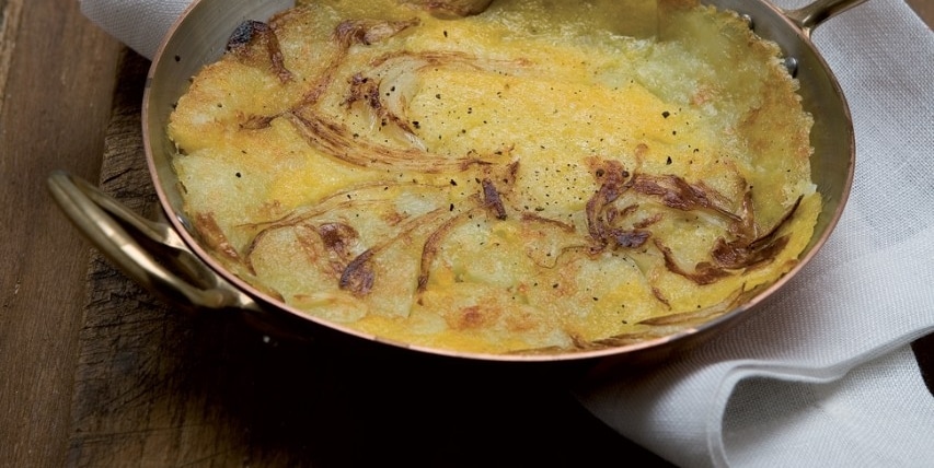 Polenta e patate rostide ricetta