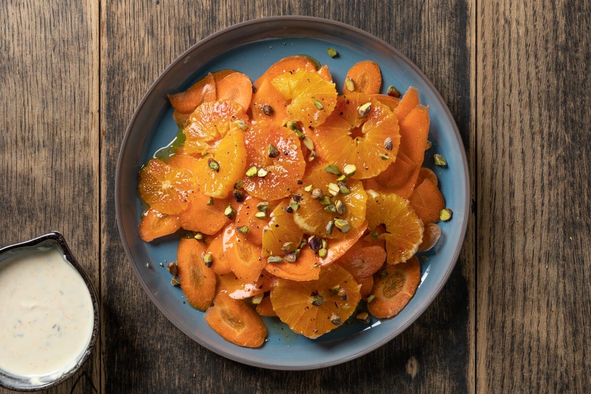 Insalata di carote e arance ricetta