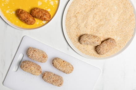 Preparazione Supplì  - Fase 5 Preparazione Supplì  - Fase 5