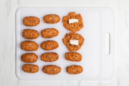 Preparazione Supplì  - Fase 4 Preparazione Supplì  - Fase 4