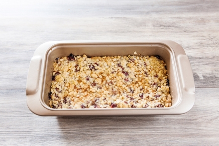 Preparazione Barrette di avena alle fragoline  - Fase 4 Preparazione Barrette di avena alle fragoline  - Fase 4