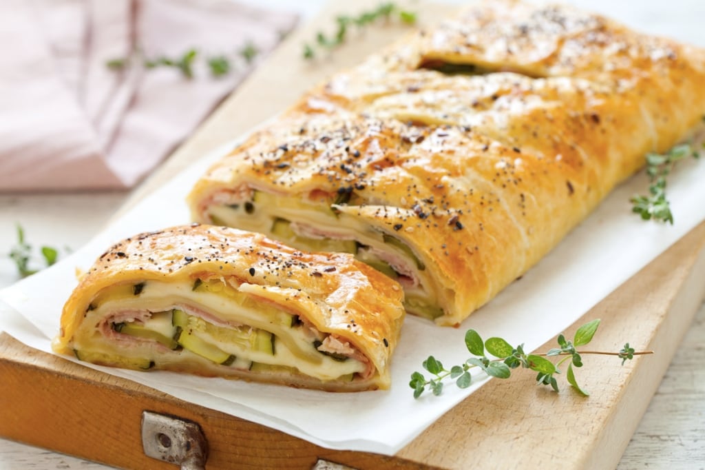 Ricetta Rotolo alle zucchine e prosciutto cotto Cucchiaio d'Argento