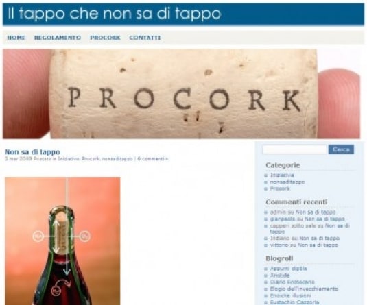 Cose interessanti: il tappo che non sa di tappo.