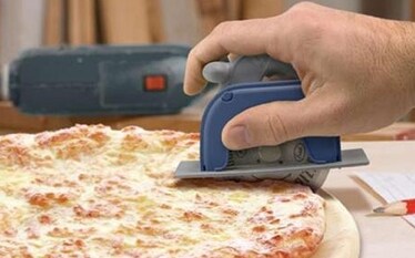 Mai più senza | Pizzismi e bizzarrìe: Sega circolare per pizza