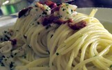Piccoli Placidi Piatti | Spaghettini tiepidi con ricci e mazzancolle di Stefano Cerveni