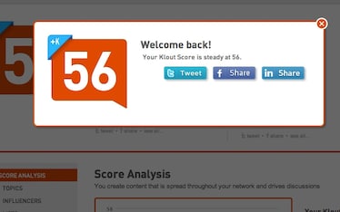 Il Sabato del Villaggio | Prendersi la libertà di dire che Klout è una delle cose più inutili da quando hanno inventato lo scodinzolatore per cani stanchi