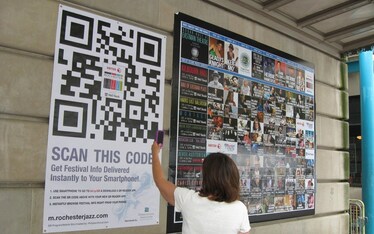 Il QR code va in campagna