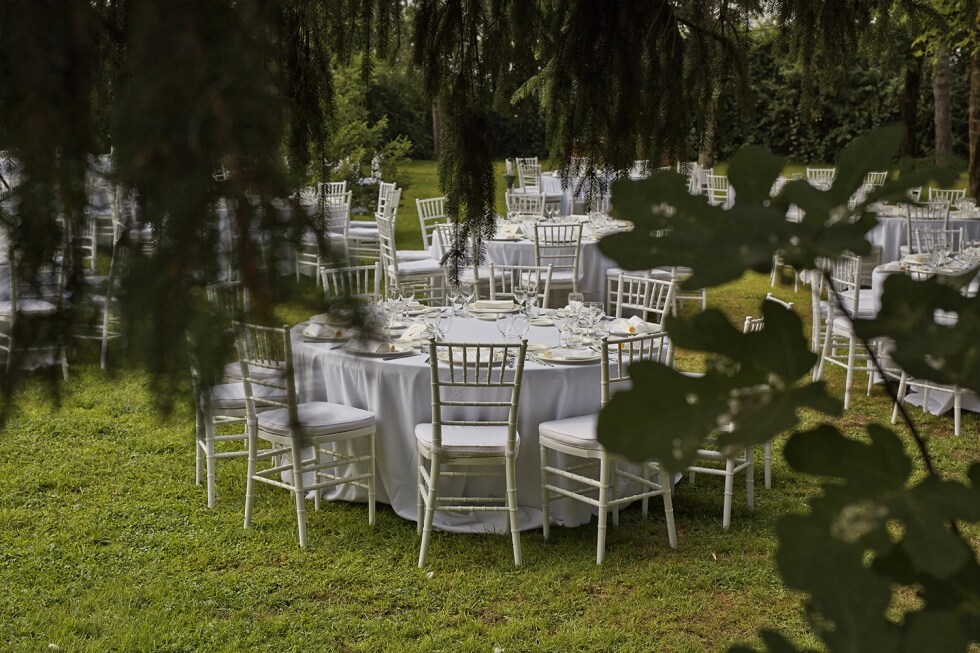 Una cena in giardino 