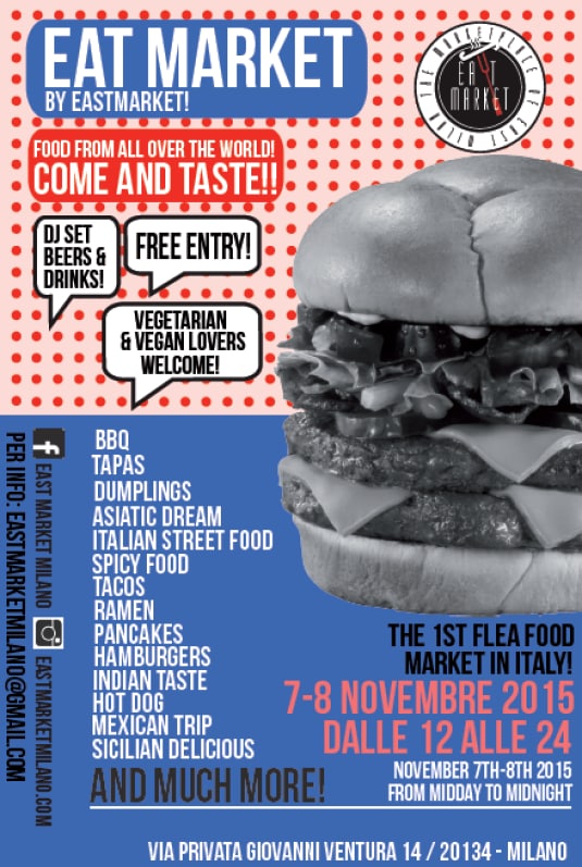 El caminante arriva all'East Market di Milano!