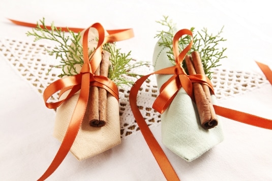 Segnaposto con il rosmarino DIY