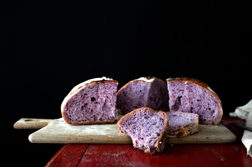 È arrivato il pane viola. Ecco perché fa bene