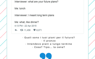10 Tweet spassosissimi sul cibo