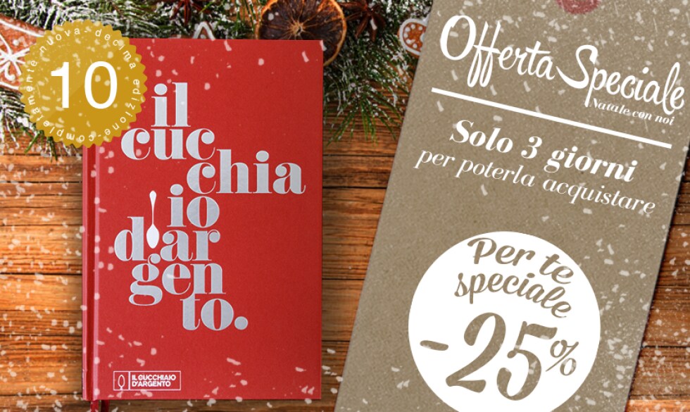 Un’offerta imperdibile per gli amici del Cucchiaio!