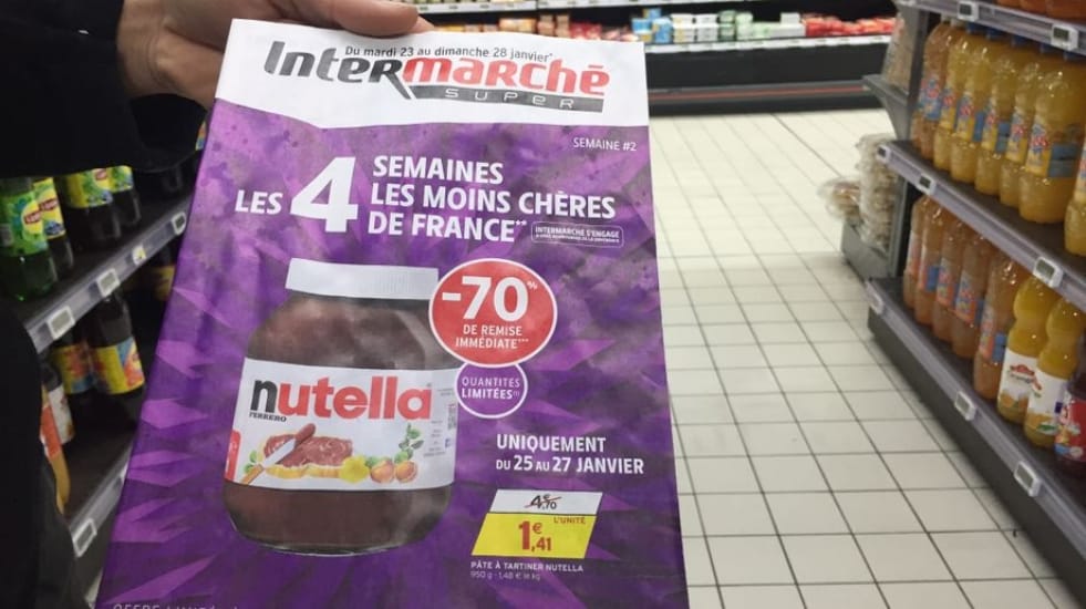 Nutella super scontata in Francia: "assalto" ai supermercati