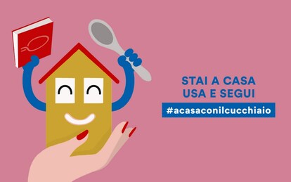Il Cucchiaio lancia #acasaconilcucchiaio: un tag da seguire per sentirsi tutti più vicini
