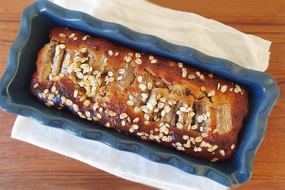 La ricetta del banana bread al cioccolato di Davide Comaschi: facile, veloce e soffice