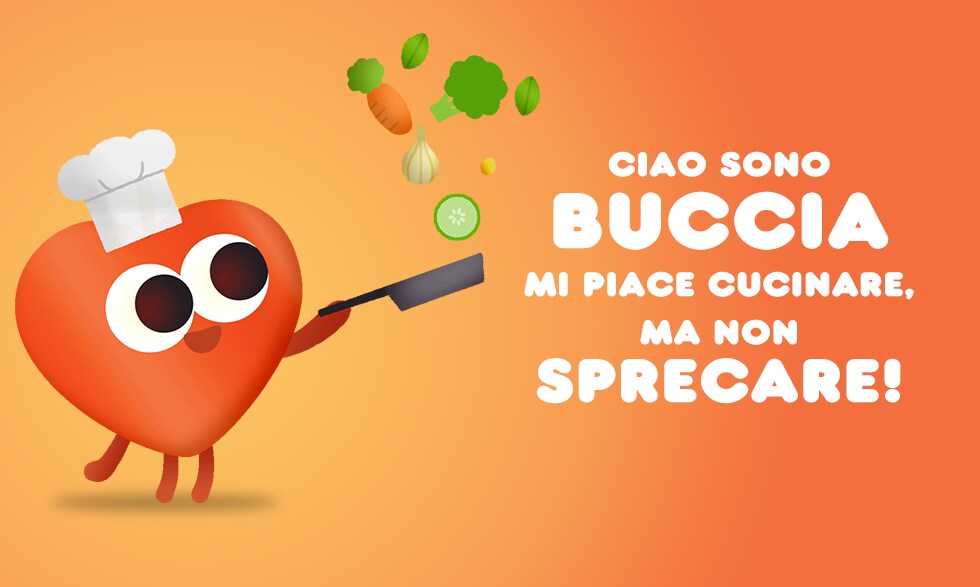Buccia ci ricorda che non sprecare fa rima con migliorare