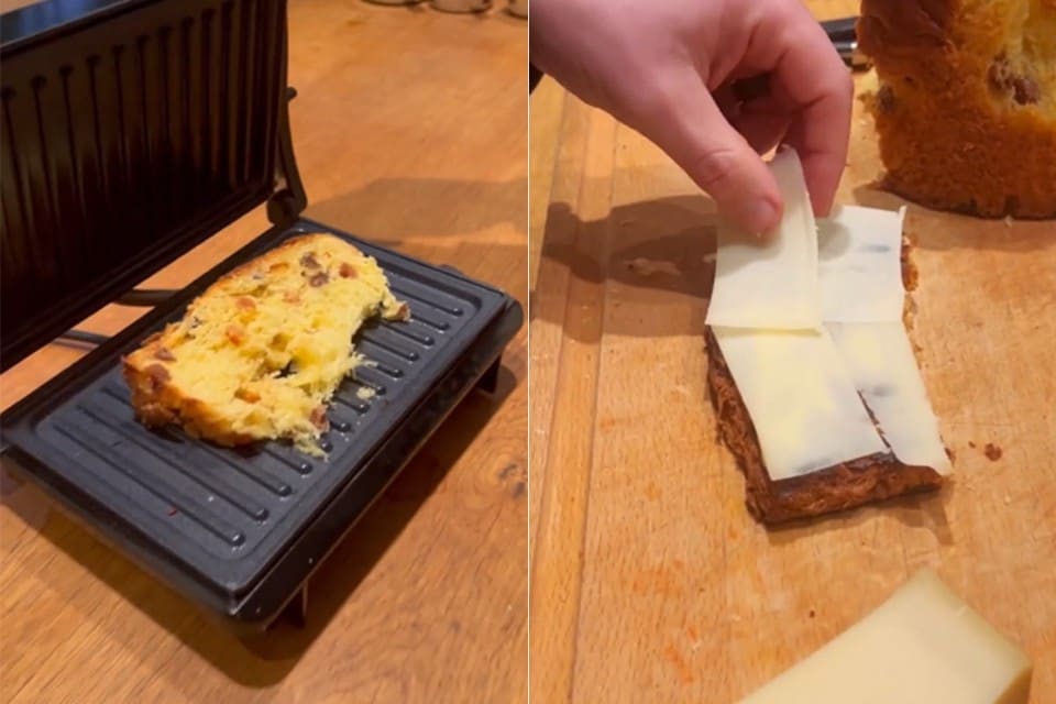 Lo chef del noma René Redzepi ricicla il panettone con... i formaggi francesi!