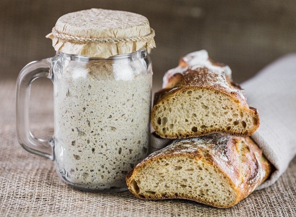 Pane con lievito madre