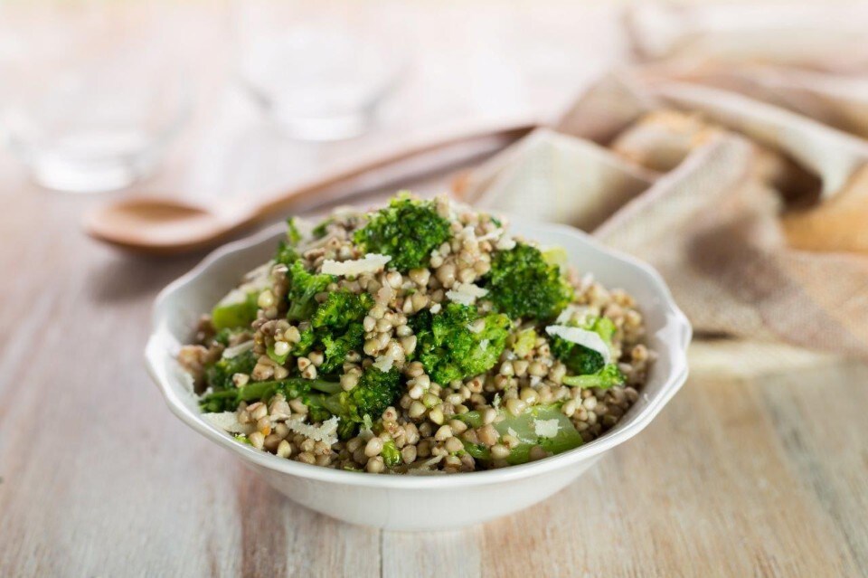 Grano saraceno con i broccoli Grano saraceno con i broccoli
