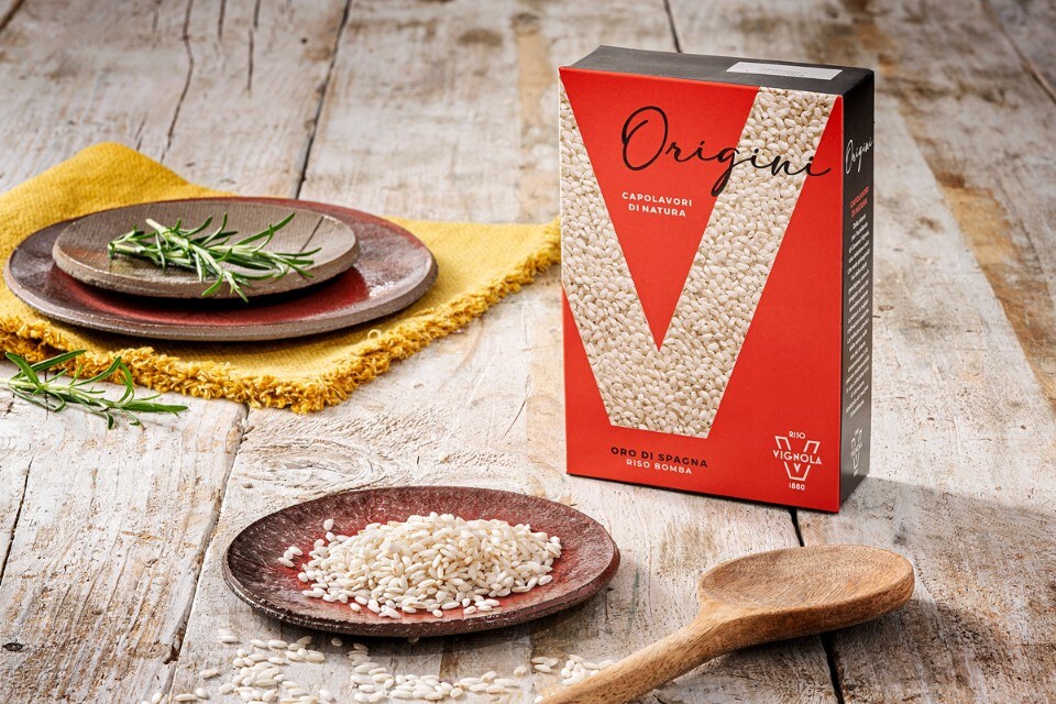 Riso bomba oro di spagna Riso bomba oro di spagna