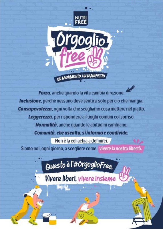 Liberi dai pregiudizi: nel Mese della Celiachia, nasce il Manifesto dell’Orgoglio Free