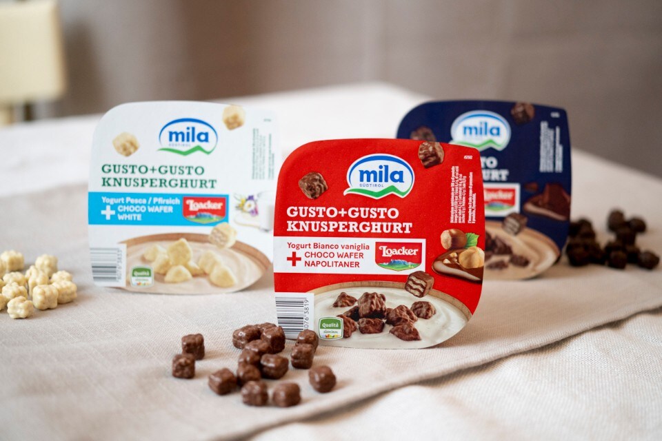 Mila e Loacker yogurt