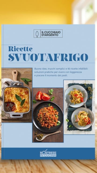 Ora in libreria "Ricette Svuotafrigo", il primo volume della nuova collana No Stress