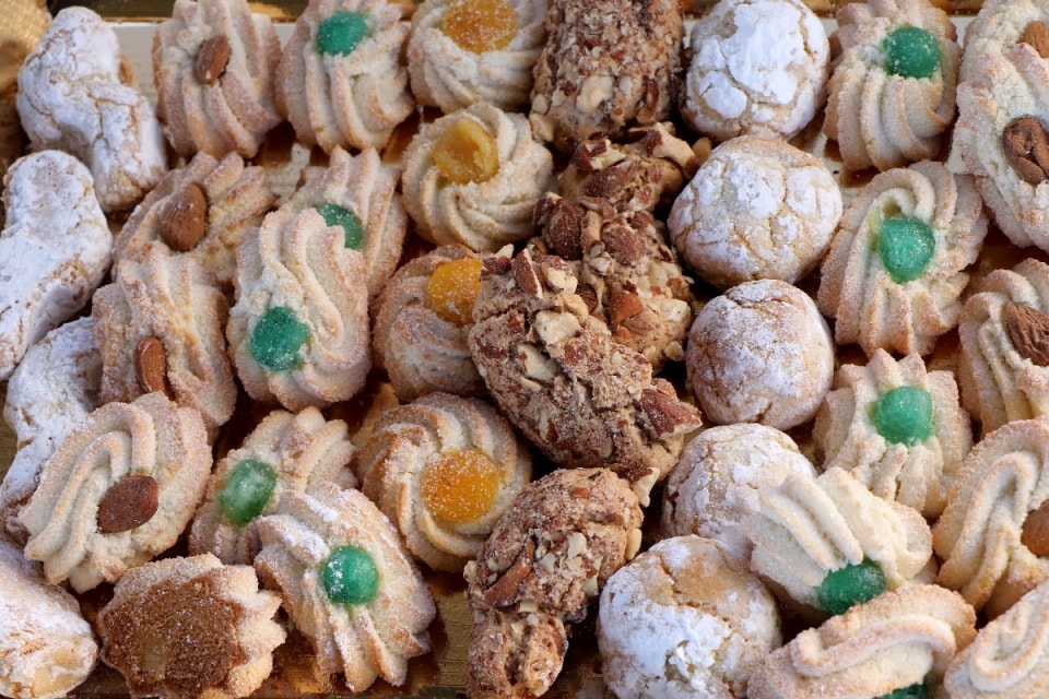 I tipici dolci con le mandorle