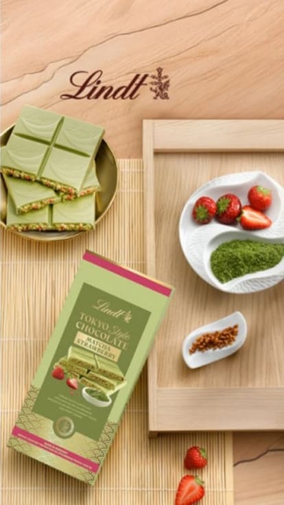 La nuova tavoletta di Lindt ispirata al Giappone: Tokyo Style Chocolate