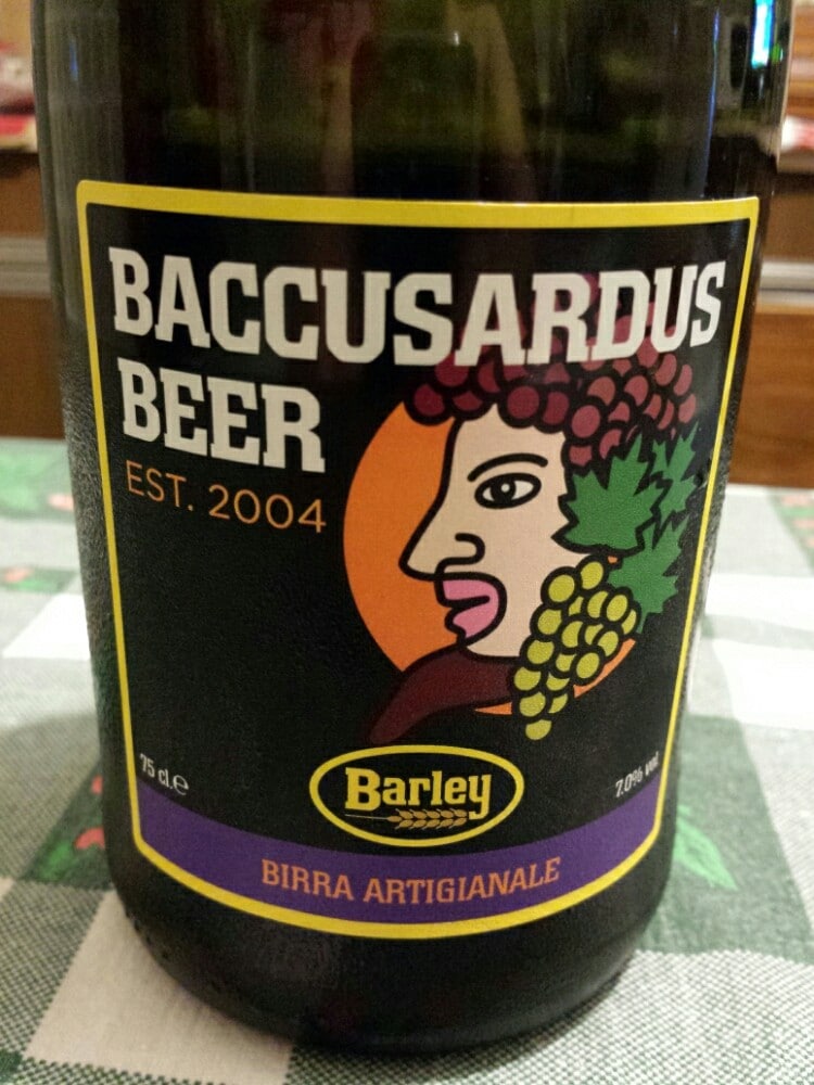Baccusardus Beer - Birrificio Barley