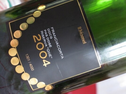 DOCG Franciacorta Pas Dosè Riserva QDE - Il Mosnel 2004