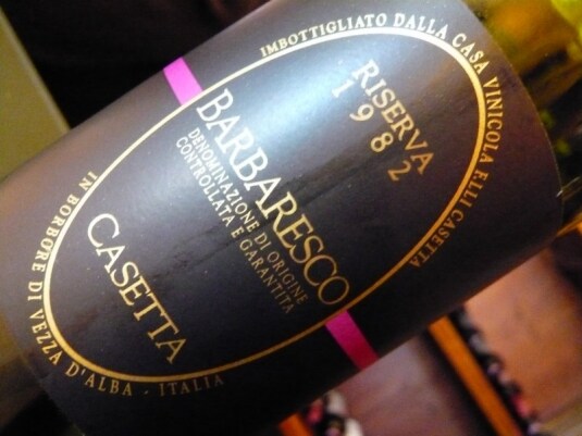 DOCG Barbaresco Riserva - Casetta 1982 [9.6]