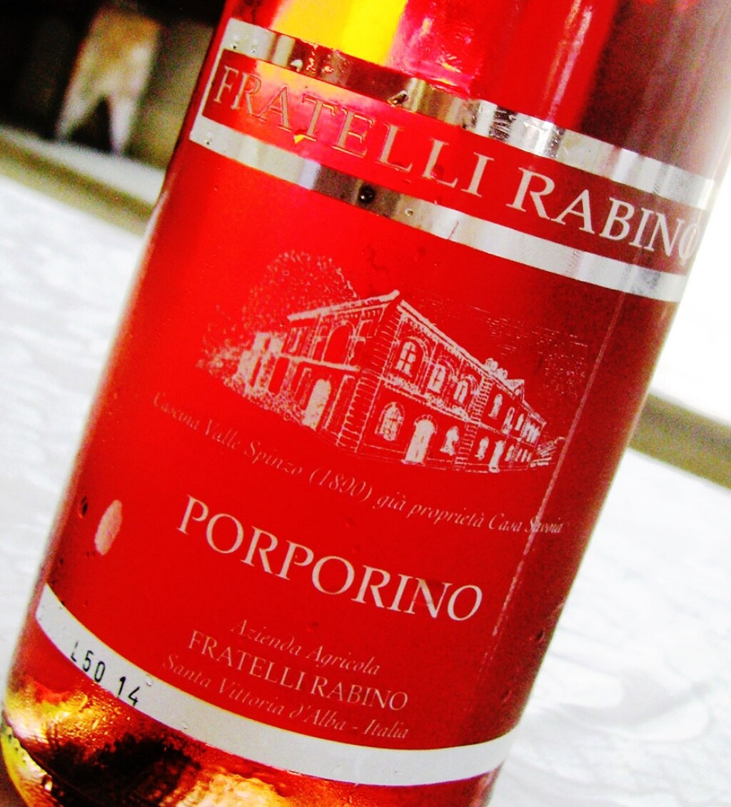 VDT Porporino - Fratelli Rabino 2013 ricetta VDT Porporino - Fratelli Rabino 2013