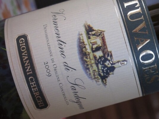 DOC Vermentino di Sardegna "Tuvaoes" - Cherchi 2009 [7.3]