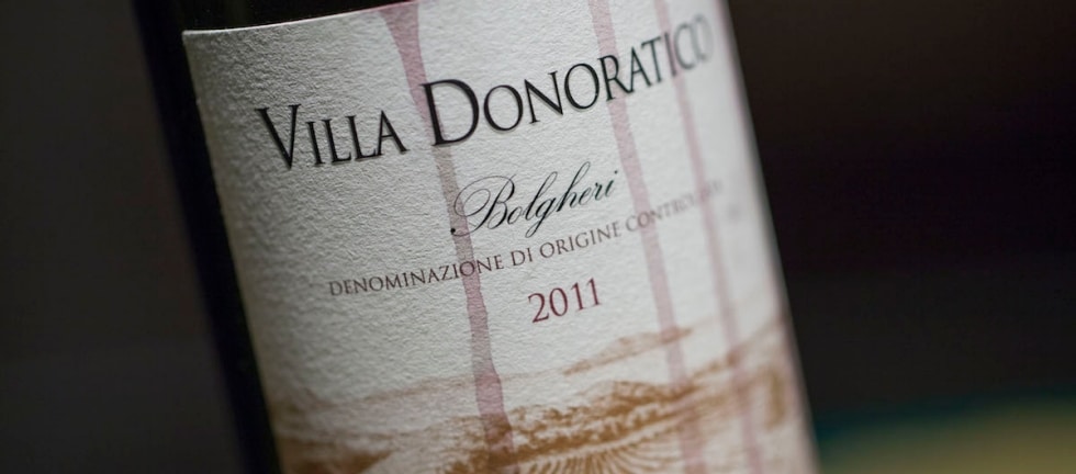 DOC Bolgheri "Villa Donoratico" - 2011 Tenuta Argentiera