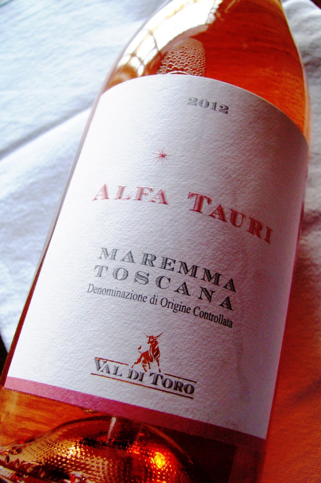 IGT Maremma Toscana Rosato Alfa Tauri - Val di Toro 2012 ricetta IGT Maremma Toscana Rosato Alfa Tauri - Val di Toro 2012
