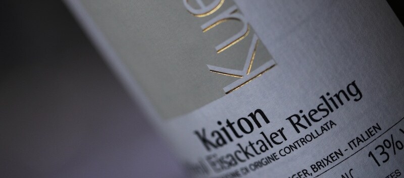 DOC A.A. Sudtirol Eisacktaler Riesling "Kaiton" - Kuenhof 2009