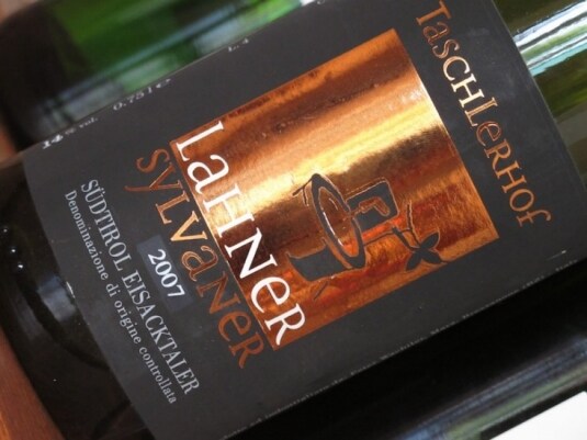 DOC A.A. Sudtiroler Eisecktaler Sylvaner “Lahner” – Taschlerhof 2007 [8.9]