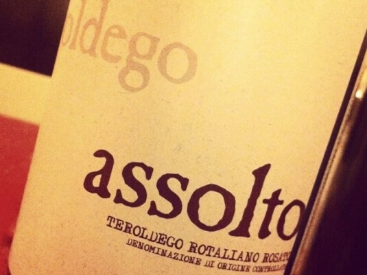 DOC Teroldego Rotaliano Rosato "Assolto" - Redondel 2010