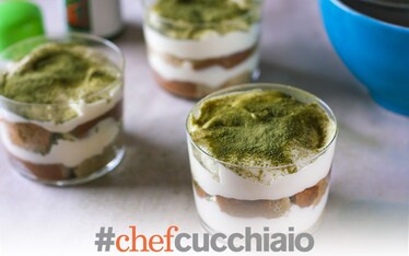 Tiramisù al tè matcha