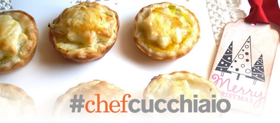 Cestini di Natale con porro e finocchio ricetta