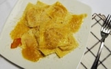 Tortelli di Zucca con Soffritto al Lardo