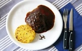 Stracotto di Guancia di Bue con Polenta