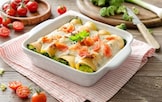 Cannelloni di broccoli e salsa al gorgonzola