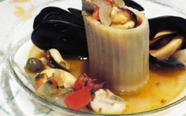 Paccheri con guazzetto di cozze