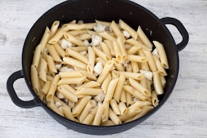 Preparazione Carbonara di pesce - Fase 2
