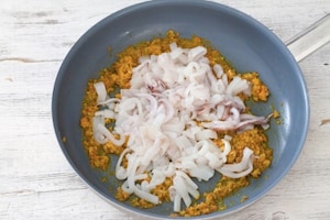 Preparazione Ziti ai calamari - Fase 2